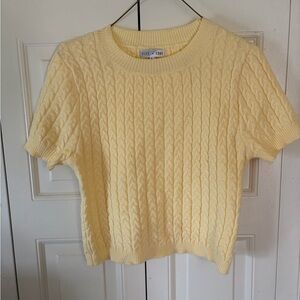 Fitz+Eddi Coquette Preppy Vintage Inspired, Large,  #spring #pastel yellow
